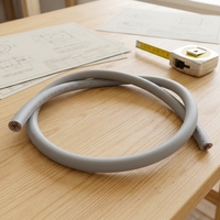 Kabel Kontrol Daya Berisolasi PVC Fleksibel CE RoHS dengan Pelindung Anyaman Tembaga Berlapis Timah untuk Otomasi Industri dan Robotika