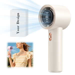 Portable <b>Handheld</b> Cooling <b>Fan</b> with Brushless Motor 199 Adjustable Speeds Rechargeable Personal <b>Fan</b> for Travel - Product Image 1