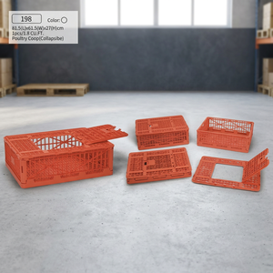 กล่องพลาสติกพับได้สำหรับสัตว์ปีก 198 ชิ้น - Product Image 2