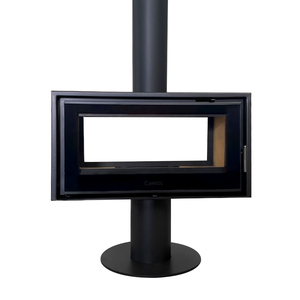 Caminetto a Legna Tradizionale Stile Americano ad Alta Efficienza <span class=keywords><strong>per</strong></span> Uso Interno Domestico e Alberghiero <span class=keywords><strong>Inserto</strong></span> in Acciaio <span class=keywords><strong>per</strong></span> Esterno - Product Image 3