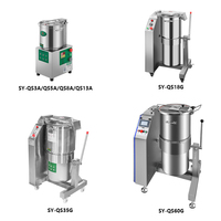 GOOPIKK Commerciële 18L Hummus Chopper Voedselverwerker Gehaktmolen Ui- en Groentehakker Mixer Chopper