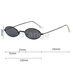 Sunglasses Women Metal Trendy <b>Sun</b> Glasses Fashion Female Lady Designer Eyewear <b>Shades</b> Sunglasses - Product Image 3