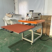 Presse à chaud grand format 80x100 à station unique pour sublimation et impression de t-shirts