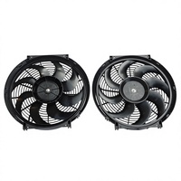 Ventilateur de radiateur haute puissance 16 pouces 250W 212, ventilateur électrique de climatisation pour véhicule tout-terrain