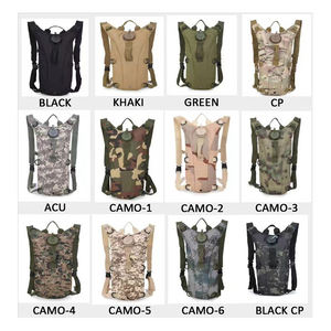 調節可能 3L ウォーターリザーバー バックパック ハイドレーションパック ハイキング ランニング タクティカルスポーツ用 アウトドア活動向け ウォーターキャメルバッグ - Product Image 4