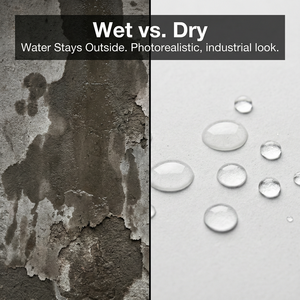 Agent hydrofuge pour mortier de ciment, scellant pour mortier, revêtement imperméable pour la protection des bâtiments - Product Image 6