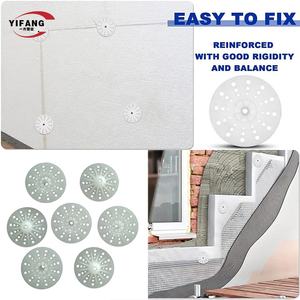 Rondelles en polypropylène de 50mm pour panneaux isolants EPS et XPS, norme GB - Product Image 6