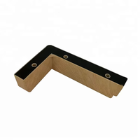 Nouvelles pieds de canapé en plastique ABS en forme de L, robustes, pour salon, chambre, mobilier de maison, hôtel, salle de sport, cuisine, salle à manger, extérieur, sol