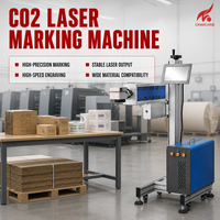 Graveur laser CO2 CNC de table CKMACHINE 60W 100W pour le marquage du bambou et des tissus dans les petites usines de cuir et de textiles