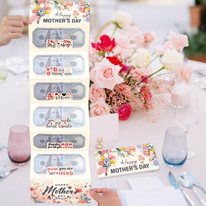 Biglietto Sorpresa per la Festa della <span class=keywords><strong>Mamma</strong></span> con Denaro Estraibile, Busta Regalo Creativa con Messaggi Sentimentali, Regali per la Festa della <span class=keywords><strong>Mamma</strong></span> - Product Image 6