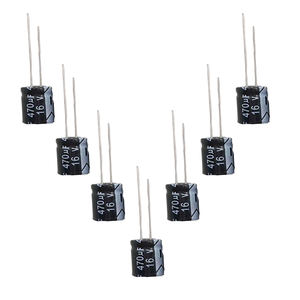 Condensateurs CD81 470uf <span class=keywords><strong>16V</strong></span> <span class=keywords><strong>Condensateur</strong></span> électrolytique en aluminium <span class=keywords><strong>Condensateur</strong></span> moteur Brother Fle Fabrication originale - Product Image 2