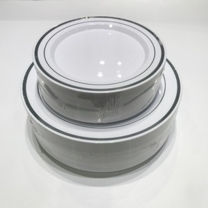 Bộ Đồ Ăn Bằng Nhựa Dùng Một Lần 700 Món Cho 100 Khách Bộ Đồ Ăn Bằng Bạc Dùng Một Lần Dành Cho Đám Cưới - Product Image 4