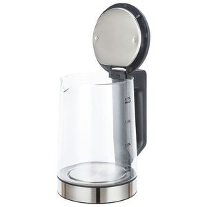 Hervidor de Agua Eléctrico de Gran Capacidad de 2.2L, Hervidor de Agua de Vidrio de Borosilicato Transparente Mejorado, Hervidor de Agua de Acero Inoxidable de Calidad - Product Image 3