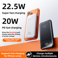 Batterie externe TDX TB2 22,5W/15W/20W à charge rapide avec écran numérique, Li-Polymère, interfaces USB/Type-C, 10000/20000mAh, certifiée CE