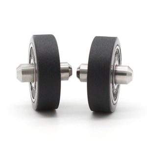 Venta Directa de Fábrica Rodillos Industriales de TPU Resistentes al Desgaste Rodamientos Planos Poleas Recubiertas de Goma Accesorio Confortable - Product Image 2