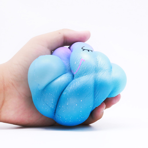 Free Shipping Slow Rising <b>Squishies</b> Galaxy Cream Scented Kawaii Slime Cloud <b>Squishy</b> Squeeze Toy - Product Image 4