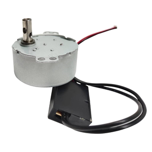 Moteur synchrone monophasé 12V CC 4W 0,2 tr/min 50/60Hz Montage sur panneau - Product Image 1