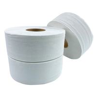 Papier toilette en rouleau jumbo, doux, absorbant, résistant, non fluorescent, imprimé, bon marché, logo personnalisé, OEM