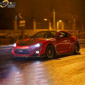 Kit carrosserie en fibre de verre pour <span class=keywords><strong>Toyota</strong></span> <span class=keywords><strong>GT86</strong></span> BRZ ZN6 Pare-chocs avant amélioré Garde-boue Jupes latérales Style V Pièces automobiles de haute qualité - Product Image 5