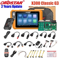 Programmateur de clé OBDSTAR X300 Classic G3 avec support intégré CAN FD DoIP Car/HD/ E-Car/Motos/Jet Ski Mise à jour gratuite de deux ans