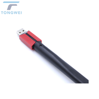 Controlador gratuito Tarjeta de red inalámbrica de 2,4 GHz Adaptador USB Wifi de 286Mbps para solución de actualizaciones de máquina de tejer Warp