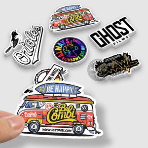 Thấp moq tùy chỉnh in chết cắt vinyl dán UV chống thấm nước thiết kế phim hoạt hình PVC vinyl dán - Product Image 3