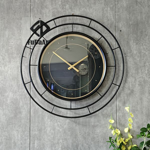 Espejos de Pared Decorativos para Sala de Estar, <span class=keywords><strong>Espejo</strong></span> Redondo <span class=keywords><strong>Dorado</strong></span> para Colgar EN LA Pared, Muebles Creativos Modernos de Hierro <span class=keywords><strong>Grande</strong></span> de 70cm, Pedido a Granel - Product Image 5