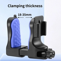 Support de fixation pour menton de casque de moto pour GoPro Hero Series pour caméra sportive DJI Osmo Action