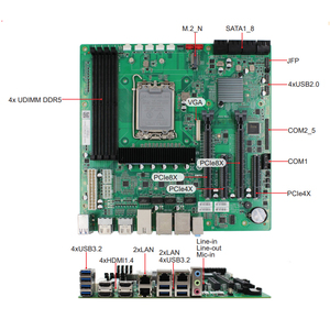 เมนบอร์ดออลอินวัน Maxtang ATX รองรับโปรเซสเซอร์ UDIMM DDR4 DDR5 กราฟิกในตัว เมนบอร์ดอุตสาหกรรม พร้อม CPU และ RAM - Product Image 2