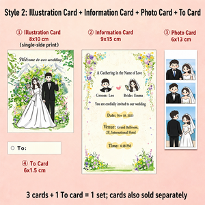Biglietti d'invito personalizzati per feste di compleanno e anniversari, tema divertente e creativo con logo personalizzato su cartoncino spesso - Product Image 5