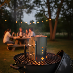 Allumeur à charbon de bois Rapidfire en tôle galvanisée pour barbecue - Product Image 2