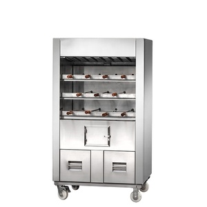Hot Sale Smokeless <strong>Indoor</strong> Stainless Steel Electric <strong>Bbq</strong> <strong>Grill</strong> with Salamander - Product Image 3