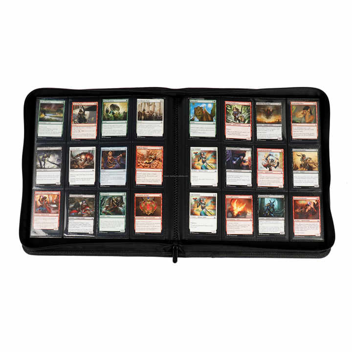 card collector yugioh Trading Storage Box with Handle, 5-Row Portable Leather Game Case for 4000+ Cards,Grey Card Collection Box with Commander Display Window for MTG, Yugioh, and Sports Cards Gifts for Card featuring antique finishes and exclusive packaging YuGiOh Trading Card Game 25th