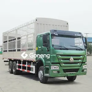 Leichte kleine Mini 6 Reifen Wheeler Stake Cargo Truck verwendet 4x2 Sinotruk Howo zum Verkauf
