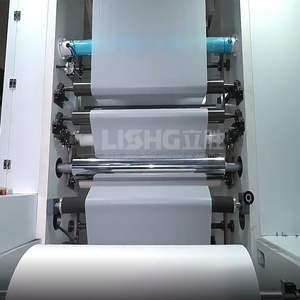 Lisheng, tela no tejida económica, película plástica de flexografía de alta velocidad, máquina de impresión flexográfica CI de 8 colores - Product Image 2