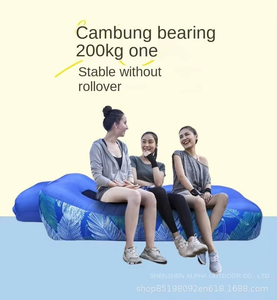 पोर्टेबल वयस्क inflatable बिस्तर डेक्रोन सामग्री आधुनिक कैंपिंग बीच ऑटो-भरने वाले आउटडोर आलसी सोफा संगीत उत्सव फोल्डेबल लाइव - Product Image 2