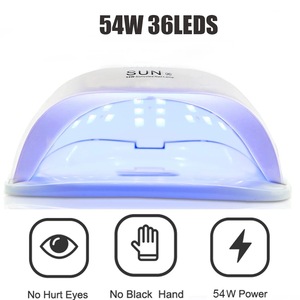 เครื่องอบเล็บยูวีแอลอีดี Sun X 54W สำหรับอบเจลเร็ว ใช้ได้ทั้งในร้านเสริมสวยและที่บ้าน - Product Image 4