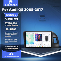 Autoradio Mekede avec écran tactile complet Nouveau système Dudu 7 pour AUDI Q5 Support DSP BT WIFI Car-play Wifi GPS