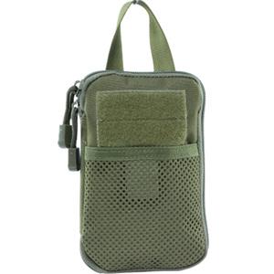 กระเป๋าอุปกรณ์ EDC แบบยุทธวิธีพร้อมระบบ MOLLE ปิดด้วยซิป สีเขียวมะกอก ไนลอน กระเป๋าใส่อุปกรณ์กลางแจ้งสำหรับทุกเพศ - Product Image 1