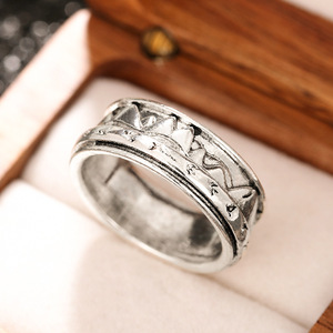 Anello Vintage a Forma di Rondine di Montagna per Donne, Accessorio Moda Ispirato alla Natura per Uso Quotidiano - Product Image 3