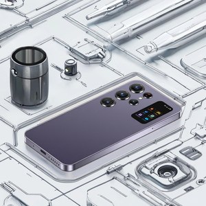 S26 Ultra ซีพียูแบบ Deca Core หน้าจอ 7.3 นิ้ว HD LTE รองรับซิมคู่ สมาร์ทโฟน 5G รองรับภาษาอังกฤษ เยอรมัน ฝรั่งเศส สเปน หลายภาษา - Product Image 3