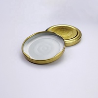Bouteille en verre de qualité alimentaire de 63 mm pour boissons en conserve, couleur et taille personnalisées, avec bouchon à vis en fer blanc de haute qualité, fournie directement par l'usine