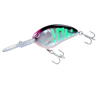 Leurre de pêche en mer pour eaux profondes, ABS, type crankbait, 70mm 28g, flottant et coulant 0-3m, lancer longue distance, profondeur 3m, pour bar.