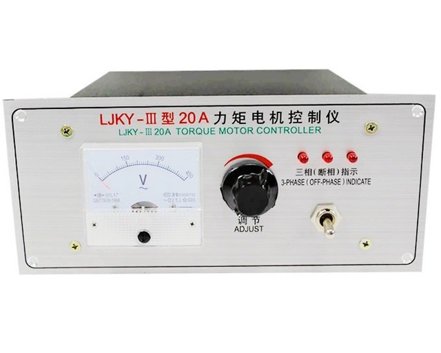 LJKY-III 20A 3-Phase Torque Motor Controller & Alternator Control Instrument with Phase-Loss Protection Rubber Material