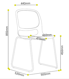 Private Label Plastic Restaurant <b>Chairs</b> | OEM Commercial PP <b>Chair</b> Manufacturer - Product Image 3