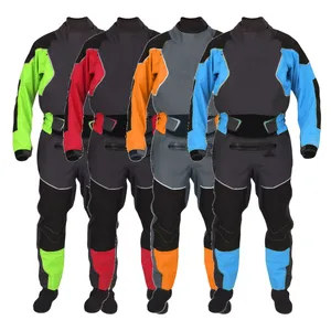 Stock Wasserdichte Free Diving Dry suits Versand bereit 3-lagiger Neopren Dry suit Kayak Surfing Quick Dry Dry Anzug für Männer