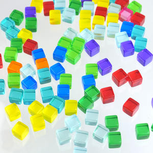 Bloques de Conteo de Plástico, Cubos Pequeños de Acrílico, Juego de <span class=keywords><strong>Dados</strong></span> para Historias, para Juegos Educativos y Recuerdos de Fiesta - Product Image 5