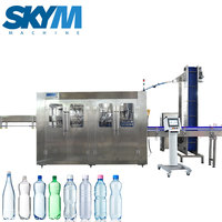Projet clé en main ensemble complet ligne de production d'eau en bouteille machine de remplissage automatique d'eau minérale ligne de production
