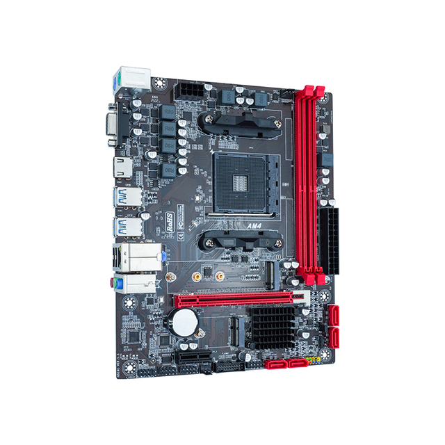 Factory Price AM4 Desktop Gaming Motherboard A320 Chipset AM4 ATX Form Factor Integrated Single DDR4 SATA Interface New Product