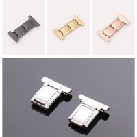 Module DIY pour bijoux, cadeaux, bracelet italien en acier inoxydable or rose 14 mm, breloques modulaires, connecteurs, maillons en D